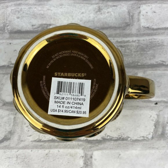 Starbucks Mug Mermaid Siren Scales 14 OZ 2019 New - Picture 4 of 4